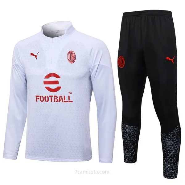 Sudadera De Training AC Milan 2024 Blanco 2 Ganga, corre a por él