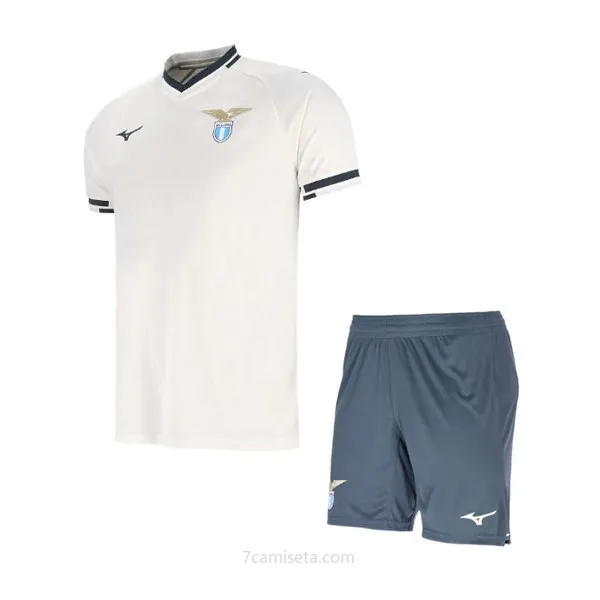 Camiseta Lazio Replica Segunda Ropa Niño 2025/26 Descuentazo razonable antes de que se acabe