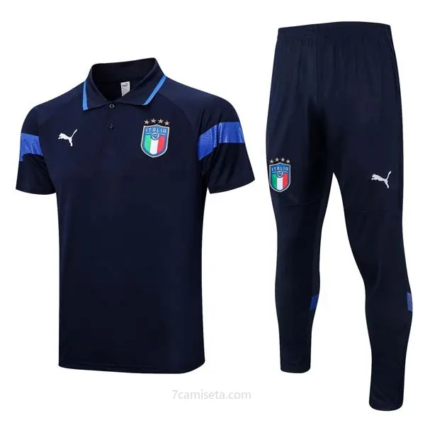 Polo Italia Conjunto Completo 2023/24 Azul 5 Precio, aprovéchala ya