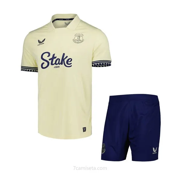 Camiseta Everton Replica Segunda Ropa Niño 2025/26 Gangaza bestia sin intermediarios