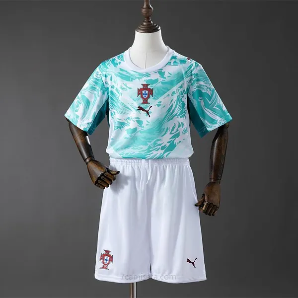 Camiseta Portugal Replica Segunda Ropa Niño 2026 Date prisa este saldazo asequible