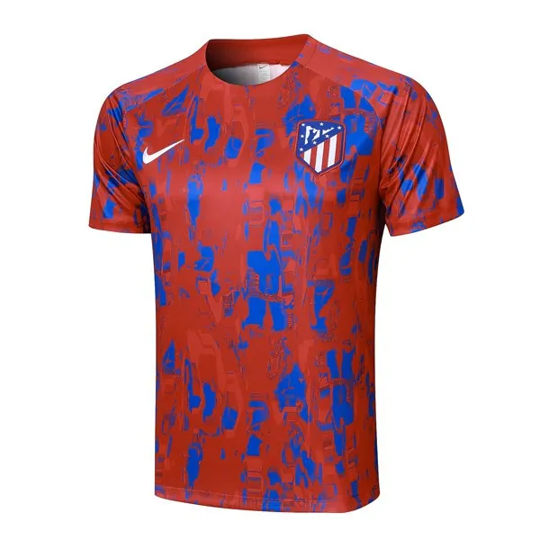 Camiseta Entrenamiento Atlético De Madrid 2024 Rojo Azul ¡¡Menudo/a bestia preciaco en toda la red!