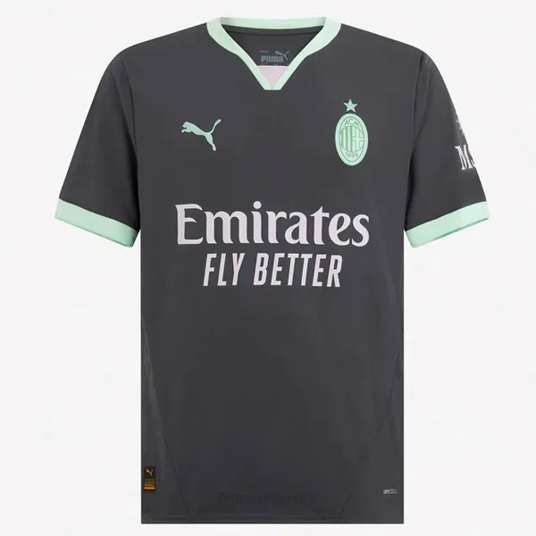 Camiseta AC Milan Replica Tercera Ropa 2024/25 Bicoca insuperable sin competencia