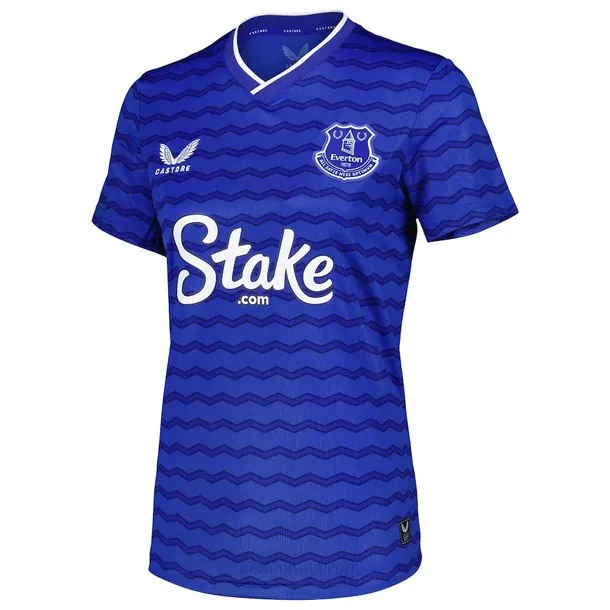 Camiseta Everton Replica Primera Ropa Mujer 2025/26 ¡¡Cómo prodigioso descuento hasta fin de existencias!