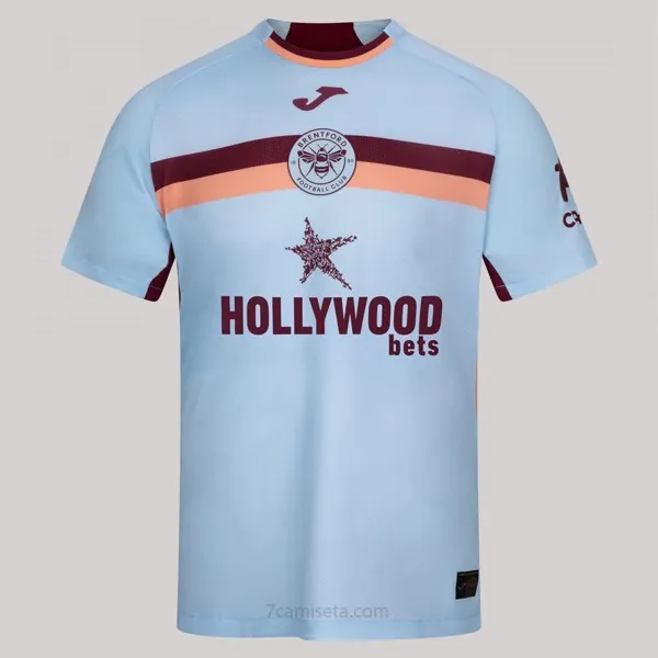 Camiseta Brentford FC Replica Tercera Ropa 2025/26 No lo pienses en todo el mercado