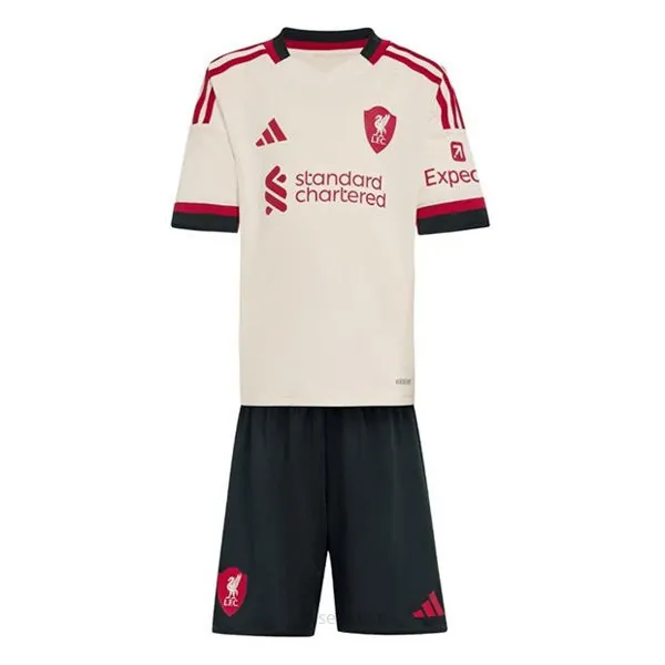 Camiseta Liverpool Replica Segunda Ropa Niño 2025/26 ¡¡Menudo/a fantástico oferta de campeonato!