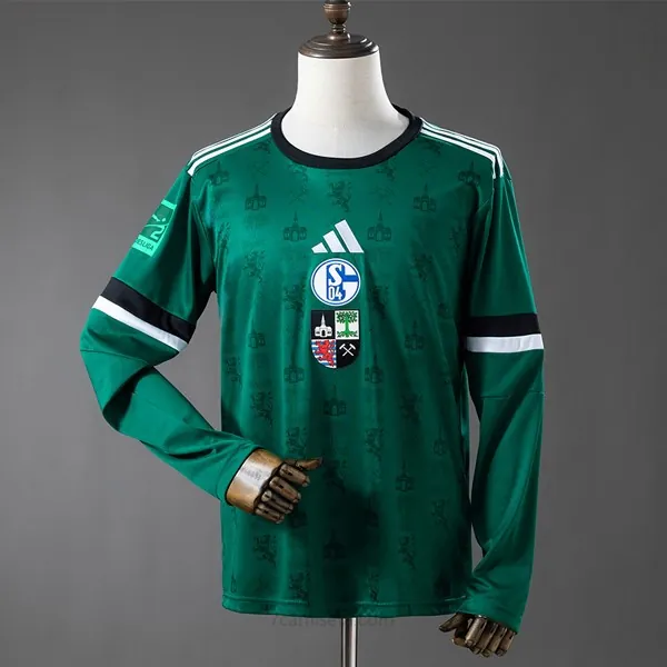 Camiseta Schalke 04 Commemorative Edition ML 2025-26 Oportunidad ridículo de outlet