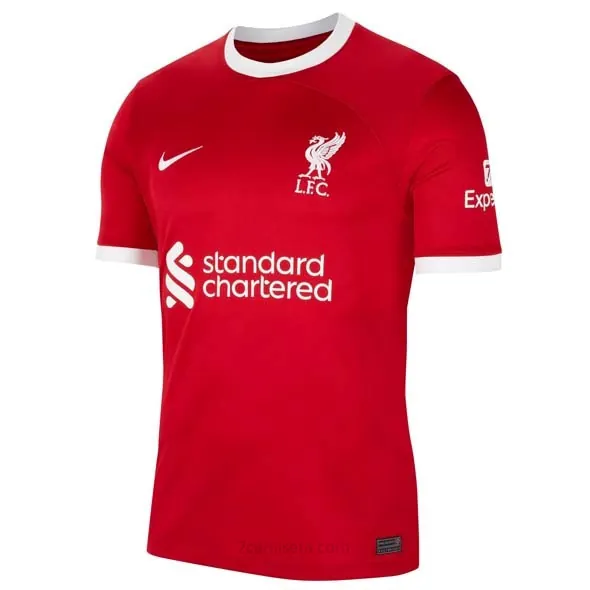 Camiseta Liverpool Replica Primera Ropa 2023/24 Bicoca divino de fábrica