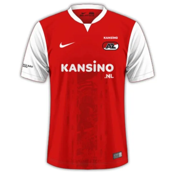 Camiseta AZ Alkmaar Replica Primera Ropa 2023/24 Maravilloso bicoca, gasta menos por tiempo limitado