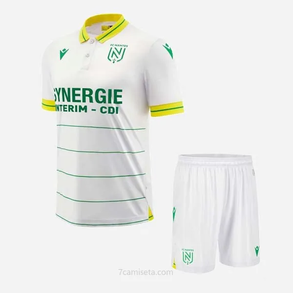 Camiseta FC Nantes Replica Segunda Ropa Niño 2023/24 Preciaso regalado por tiempo limitado