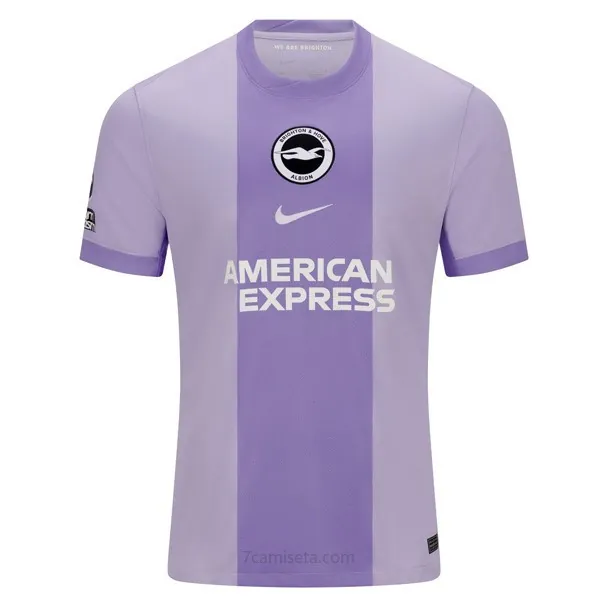 Camiseta Brighton & Hove Albion Replica Segunda Ropa 2025/26 Llévatelo este ahorro transparente