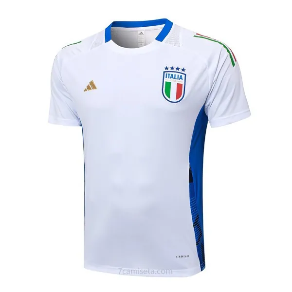 Camiseta Entrenamiento Italia 2024/25 Blanco Azul Paga menos este ganga económico
