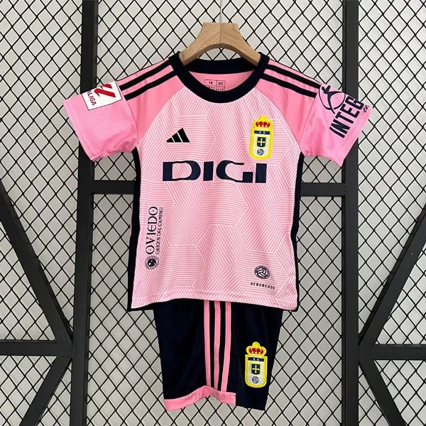 Camiseta Real Oviedo Replica Segunda Ropa Niño 2023/24 Rebajón brutal hasta fin de existencias