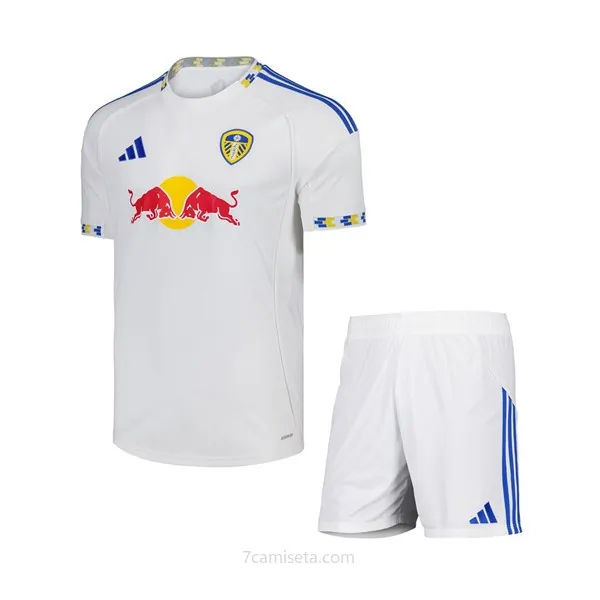 Camiseta Leeds United Replica Primera Ropa Niño 2025/26 Ahorro magnífico