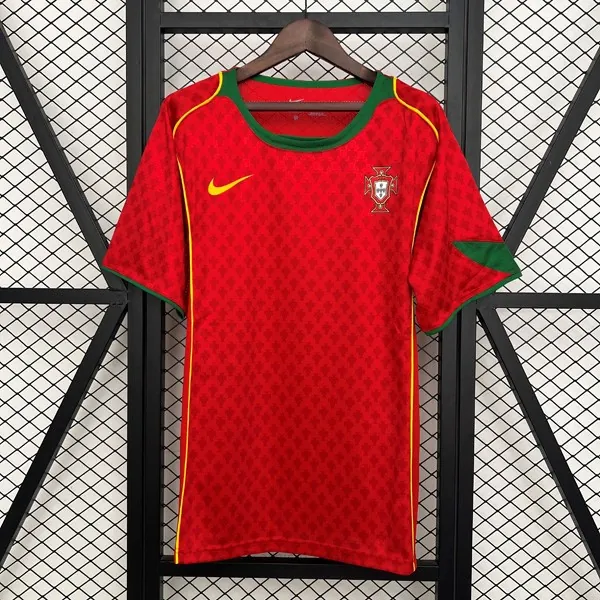 Camiseta Portugal Replica Primera Ropa Retro 2004 ¡¡Qué genial descuento de colección!