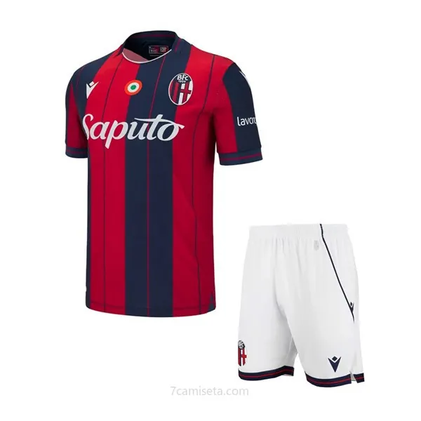 Camiseta Bologna FC Replica Primera Ropa Niño 2025/26 Precio bestia como nunca