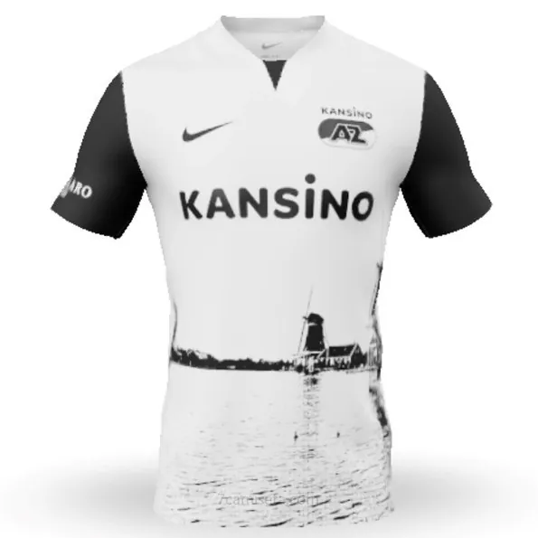 Camiseta AZ Alkmaar Replica Segunda Ropa 2024/25 Agarra este ofertón sensacional