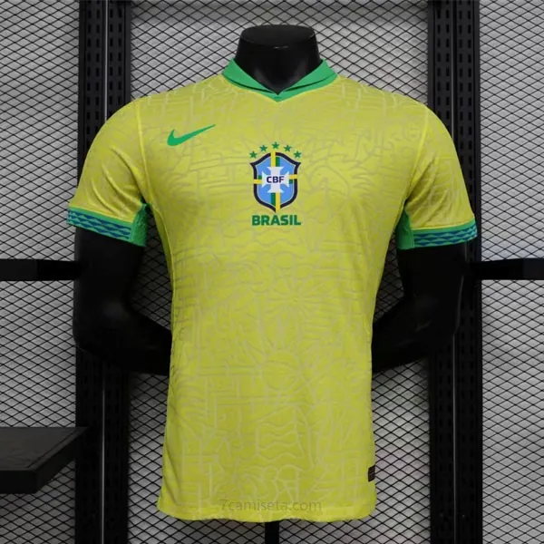Camiseta Brasil Replica Primera Ropa 2023/24 Preciaso ridículo