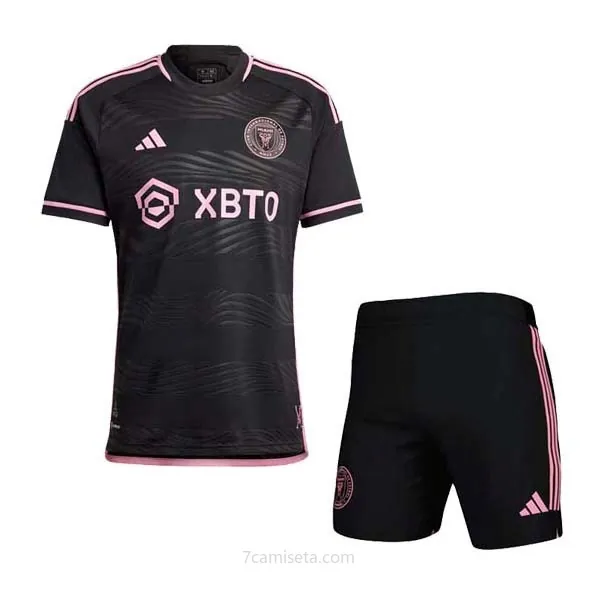 Camiseta Inter Miami Replica Segunda Ropa Niños 2023/24 ¿¡Vaya precio?