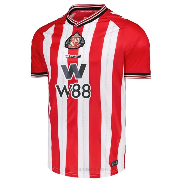 Camiseta Sunderland AFC Replica Primera Ropa 2025/26 Preciaco magnífico