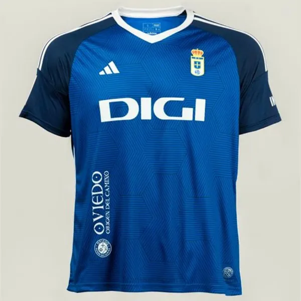 Camiseta Real Oviedo Replica Primera Ropa 2023/24 Saldazo regalado de colección