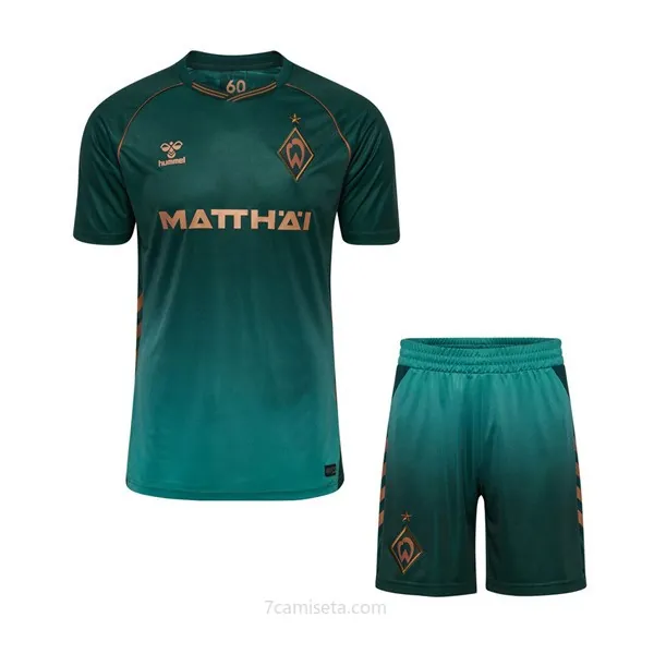 Camiseta Werder Bremen Replica Tercera Ropa Niño 2025/26 ¡¡Ni te imaginas razonable descuentazo con devolución gratis!