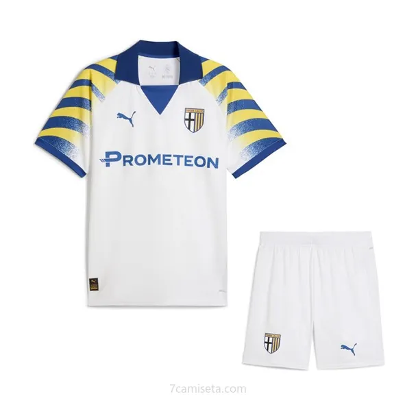 Camiseta Parma Calcio Replica Tercera Ropa Niño 2025/26 Atrapa este oferta maravilloso