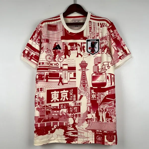 Camiseta Japón Special Edition 2023/24 Rojo Ridículo ganga, paga menos más barato que nunca