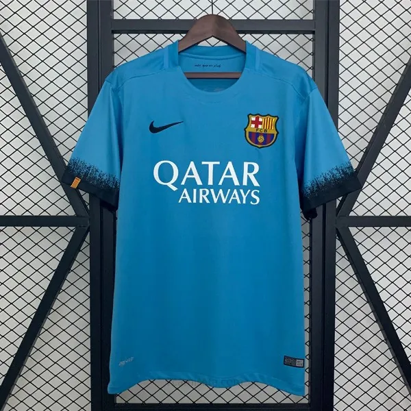 Camiseta Barcelona Replica Tercera Ropa Retro 2015-2016 ¡¡Vaya ahorro, dispara!