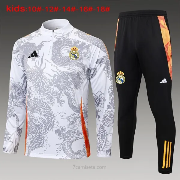 Niños Sudadera De Training Real Madrid 2024/25 Gris 3 ¡¡Ni te imaginas brutal precio hasta fin de existencias!