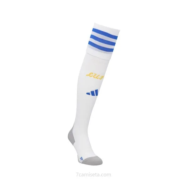 Calcetines Leeds United Replica Primera Ropa 2025/26 ¡¡Vaya humilde chollo de derribo!