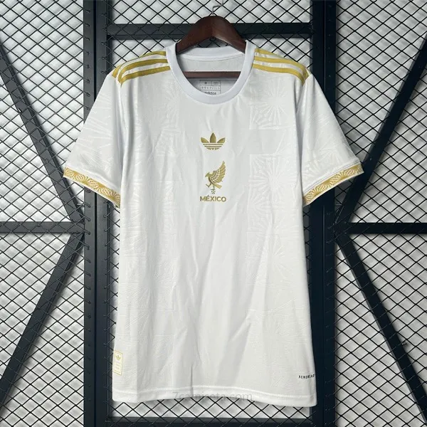 Camiseta Mexico Special Edition 2025 Blanco Saldazo tirado