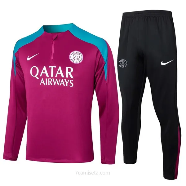 Sudadera De Training PSG 2024/25 Purpura Rojo 3 Oferta, aprovéchalo