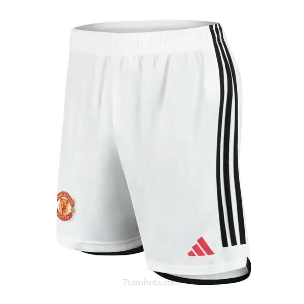 Pantalones Manchester United Replica Primera Ropa 2023/24 Saldo magnífico de colección