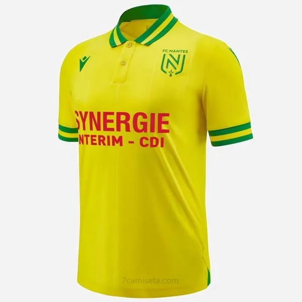 Camiseta FC Nantes Replica Primera Ropa 2023/24 Preciaso, corre a por él