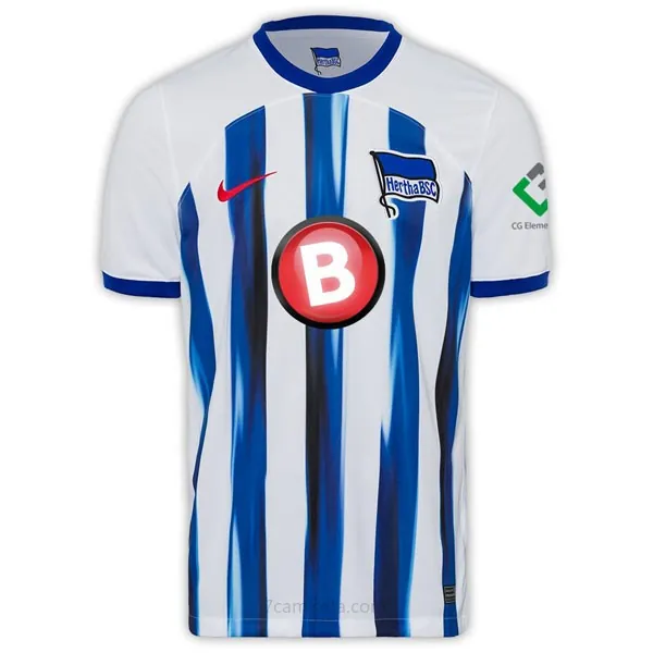Camiseta Hertha BSC Replica Primera Ropa 2023/24 ¡¡Qué rebajón, aprovéchala ya!