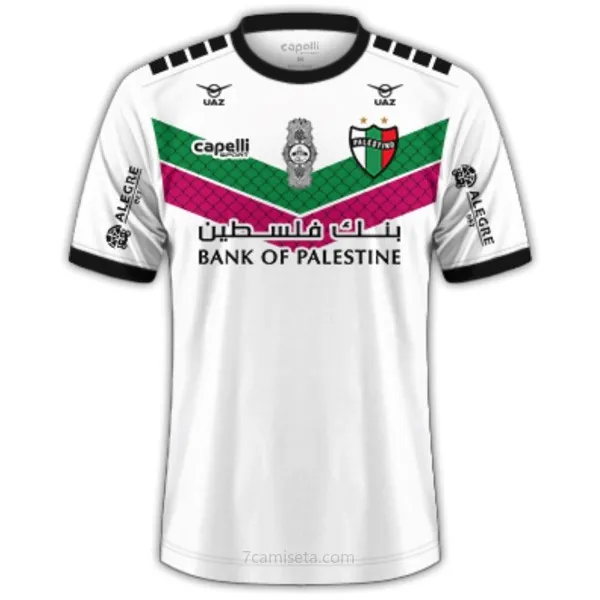 Camiseta Palestino Replica Tercera Ropa 2023/24 Descuento inmejorable