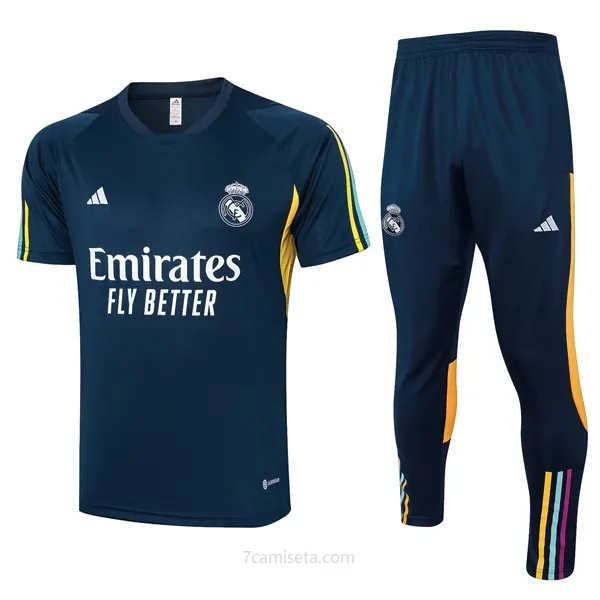 Camiseta Real Madrid Conjunto Completo 2024 Azul Rebajado saldo, cógelo solo hoy