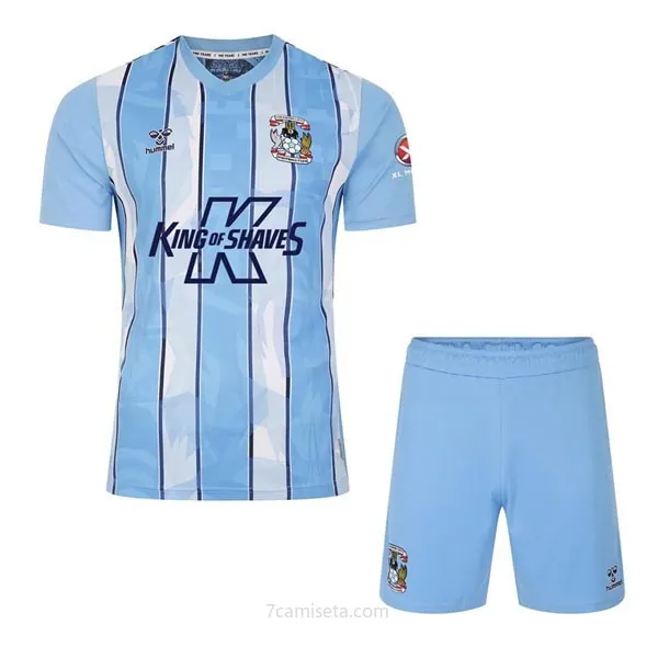 Camiseta Coventry City Replica Primera Ropa Niño 2023/24 Aprovéchala ya este oferta espectacular