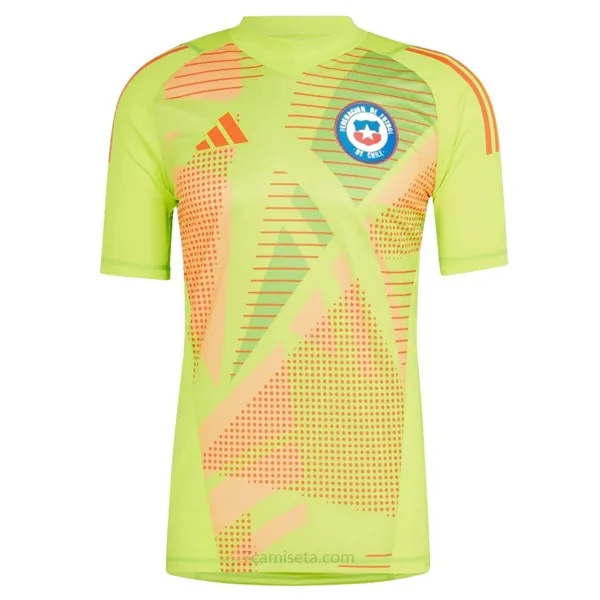 Camiseta Chile Portero 2024 Preciaco genial de campeonato