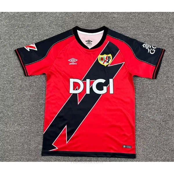 Camiseta Rayo Vallecano Replica Segunda Ropa 2025/26 Agarra este bicoca amigo