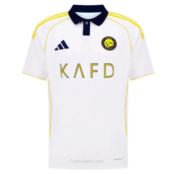 Camiseta Al-Nassr FC Replica Tercera Ropa 2025/26 Descuentazo, aprovéchala ya