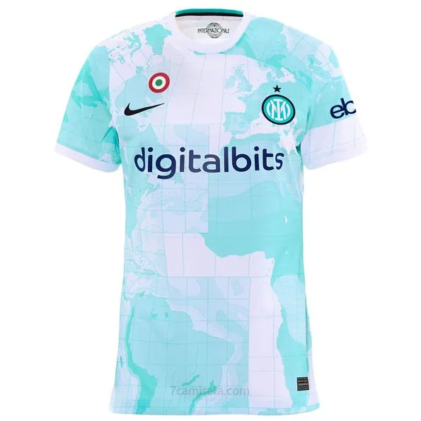 Camiseta Inter Milan Replica Segunda Ropa Mujer 2022/23 Brutal liquidación, pide ahora de fábrica