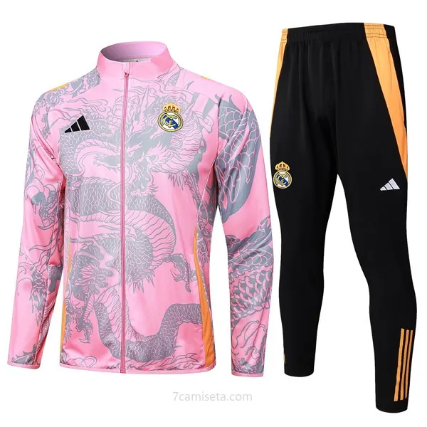Chandal Real Madrid 2024/25 Rosa Gris Corre a por él este ganga fantástico