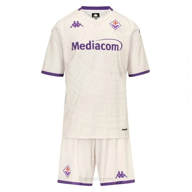 Camiseta Fiorentina Replica Segunda Ropa Niño 2025/26 Preciaso estupendo