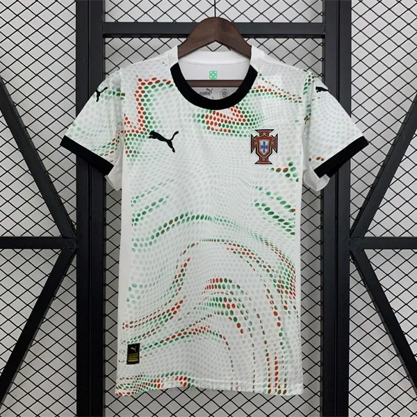 Camiseta Portugal Replica Segunda Ropa Mujer 2025 Llévatelo este oferta humilde