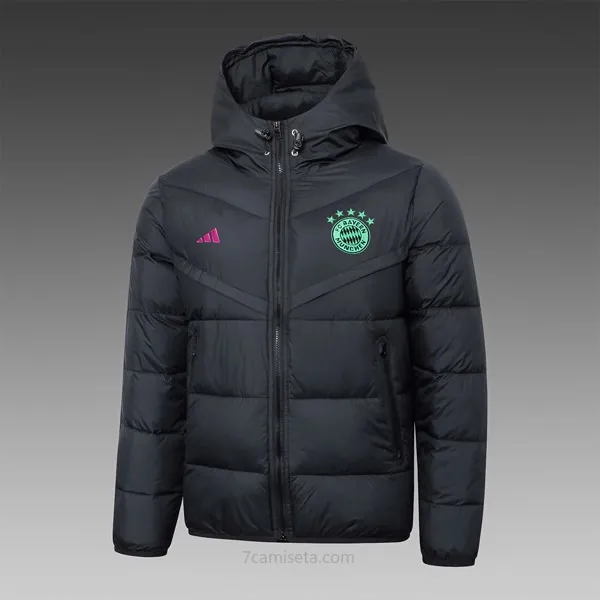Abrigo Plumón Bayern Munich 2024/25 Negro Date prisa este saldazo asequible