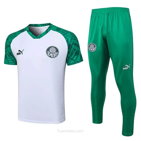 Camiseta Palmeiras Conjunto Completo 2023/24 Blanco Verde Liquidación espectacular de derribo
