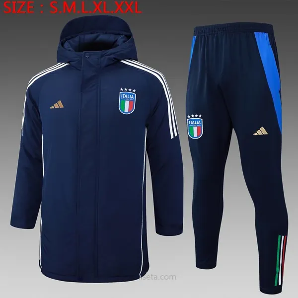 Abrigo Italia Conjunto Completo 2024/25 Azul Ahorro genial por tiempo limitado
