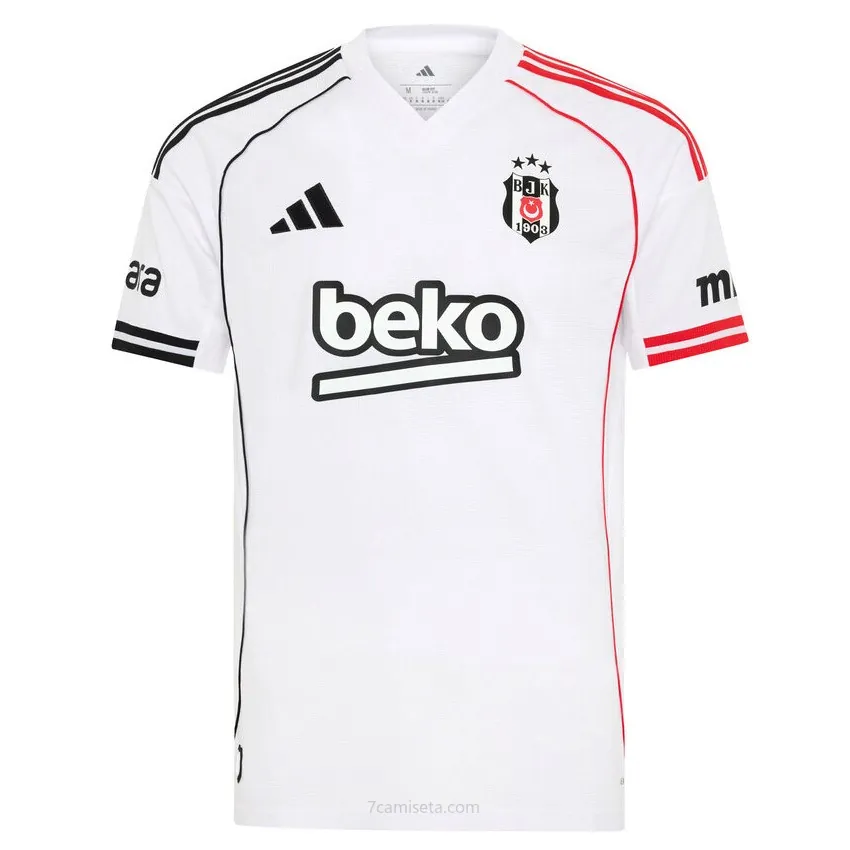 Camiseta Besiktas 2025/26 Blanco Oportunidad portentoso